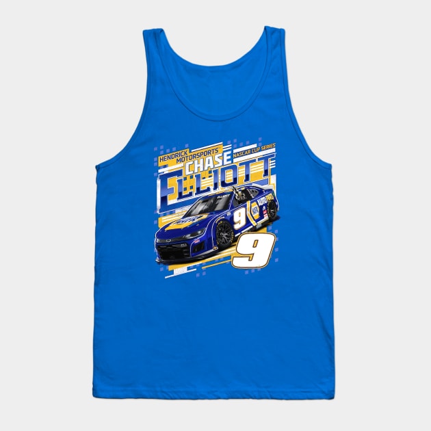 Chase Elliott NAPA Draft Tank Top by ganisfarhan